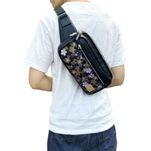 画像をギャラリービューアに読み込む, 和柄 金襴 ボディバッグ TYPE B