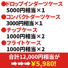 将图片加载到图库查看器,2026年 新春 ダーツケース福袋 梅 12000円→5980円 ボックス