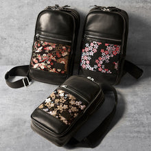 画像をギャラリービューアに読み込む, CAMEO KINRAN SLING BACK PACK カメオ 金襴ボディバッグ