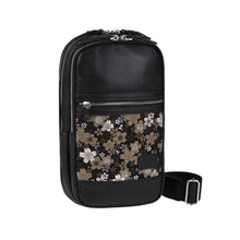 画像をギャラリービューアに読み込む, CAMEO KINRAN SLING BACK PACK カメオ 金襴ボディバッグ